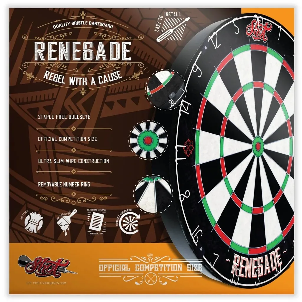[SB3017] Renegade Bristle Dartboard (Single).webp