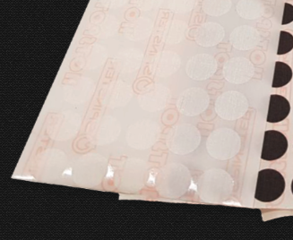Pool Table Spot Stickers COLOUR: White, SIZE: Sheet - 50 x small