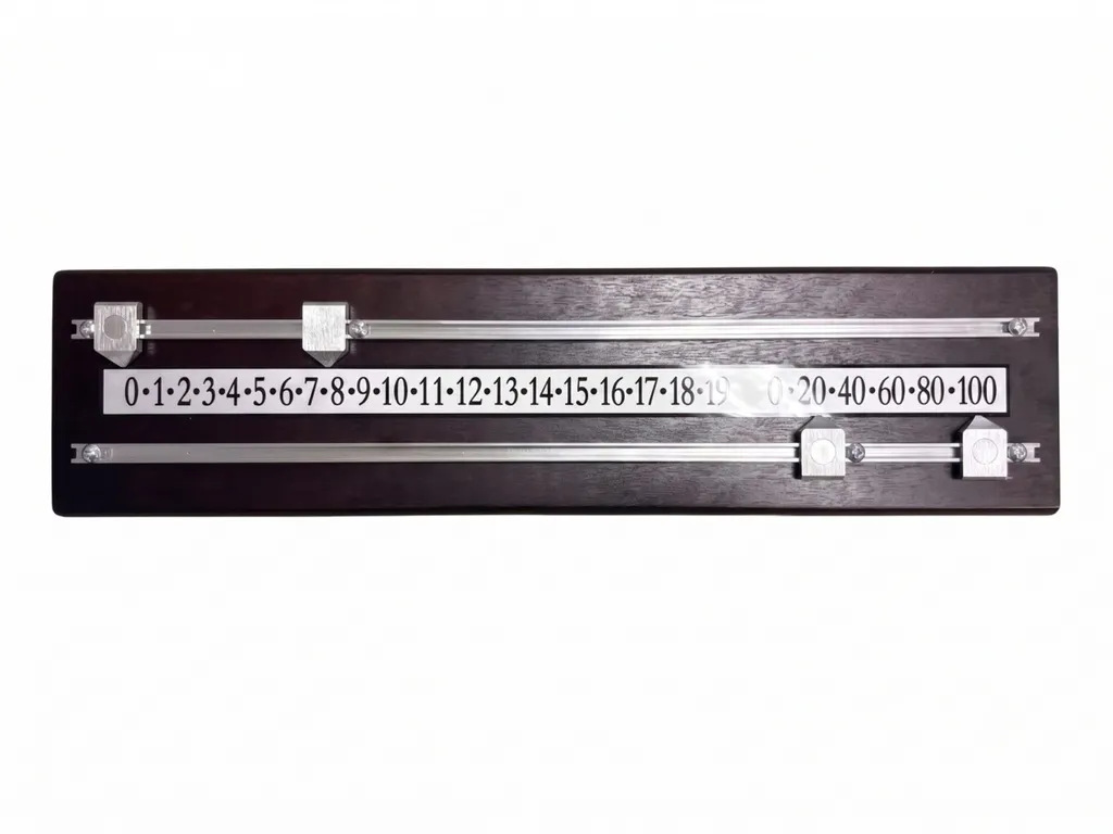 [5b-wc] Wooden Snooker Scoreboard (Walnut, Chrome).webp