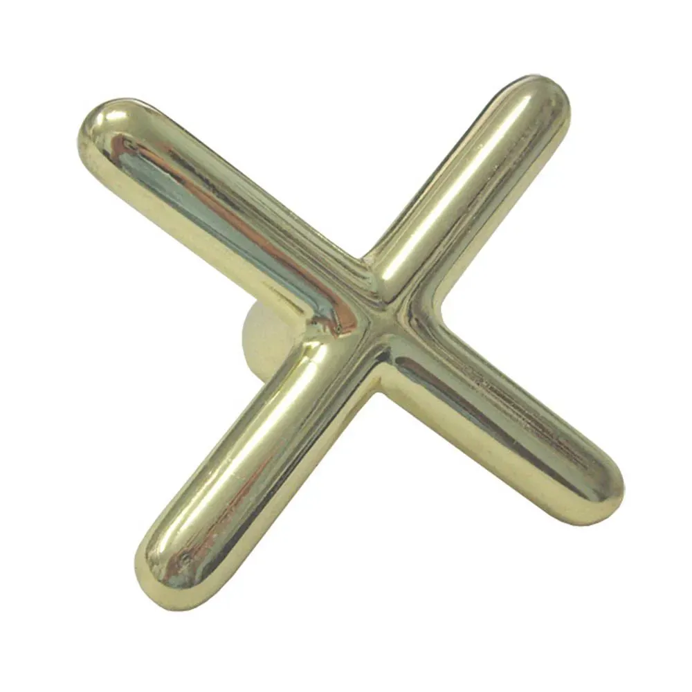 [8d-b] Billiards Rest Heads (Cross, Brass).webp