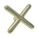 [8d-b] Billiards Rest Heads (Cross, Brass).webp