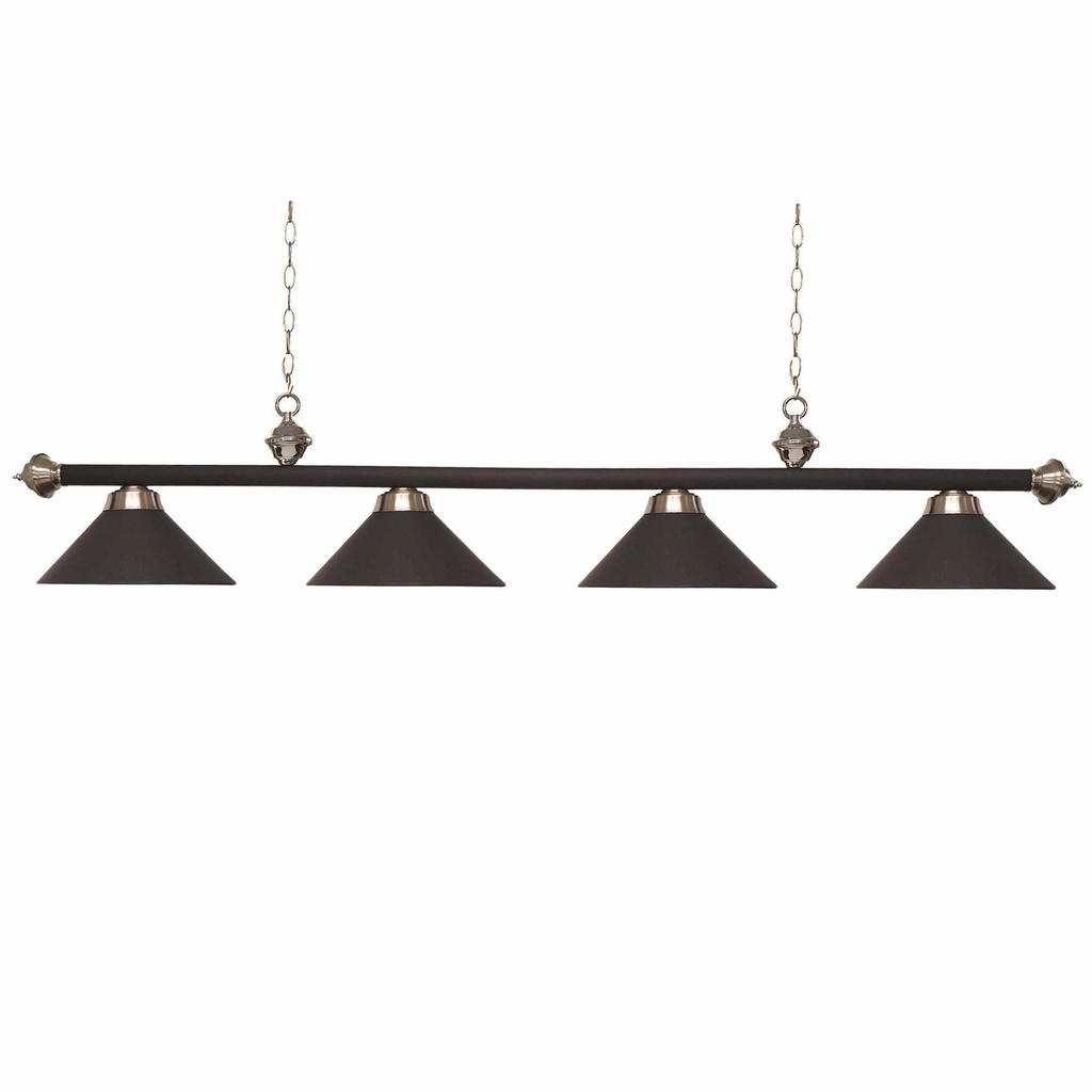 Billiard Table Light Chassis SUITS: 4 Rail, FINISH: Black