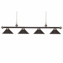 Billiard Table Light Chassis SUITS: 4 Rail, FINISH: Black