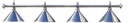Billiard Table Light Chassis SUITS: 4 Rail, FINISH: Stainless