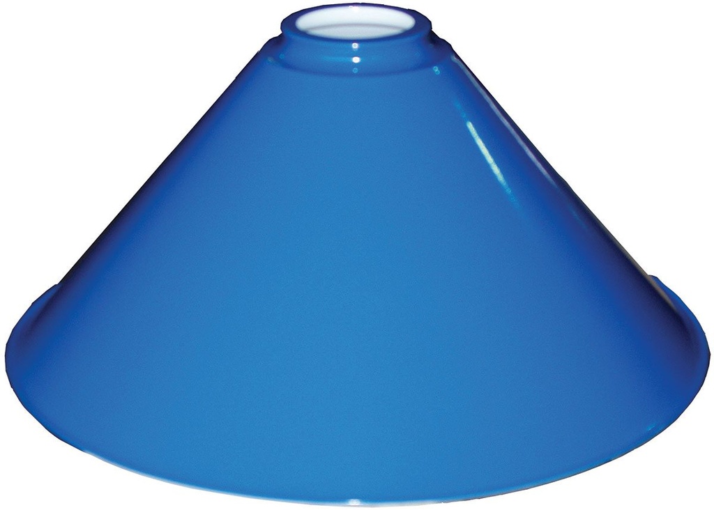 Billiard Table Light Shades SET: Set of 3, COLOUR: Blue