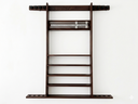 Combination Rack with Chrome Fittings 5f-BK