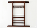 Combination Rack with Chrome Fittings 5f-BK