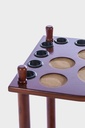 Corner Cue Rack 5i-bk