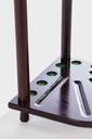 Corner Cue Rack 5i-bk