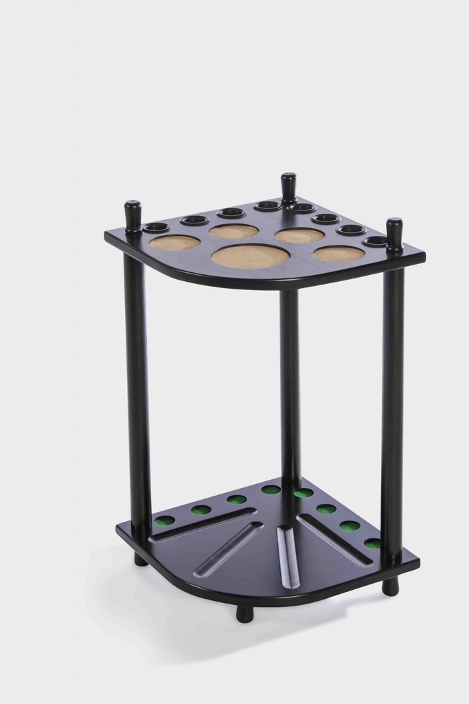 Corner Cue Rack 5i-bk