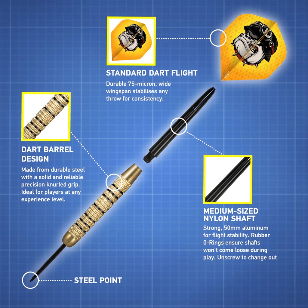 Duel Twin Pack Steel Dart DUEL-118-6