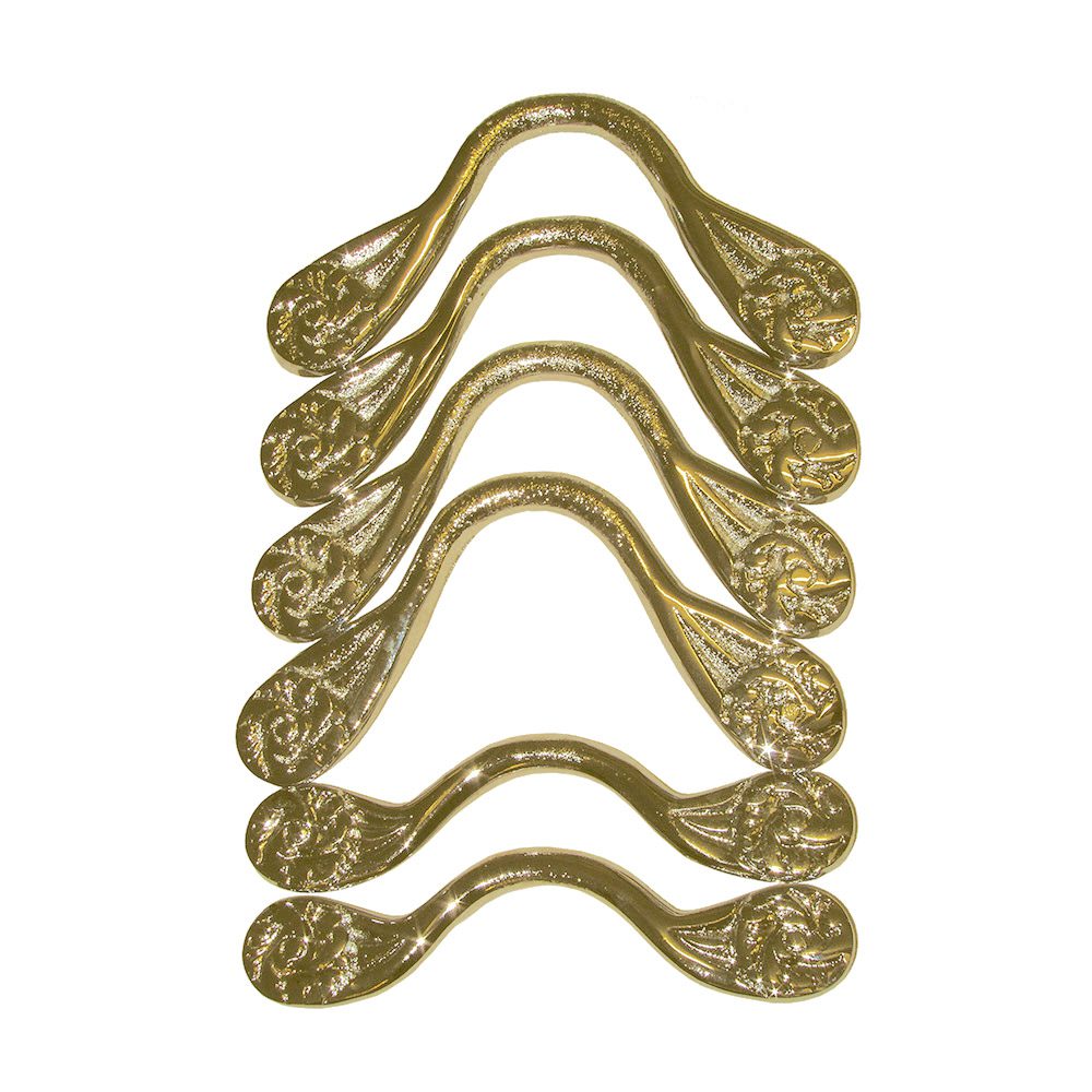 Fancy Pool Table Pocket Brackets COLOUR: Brass