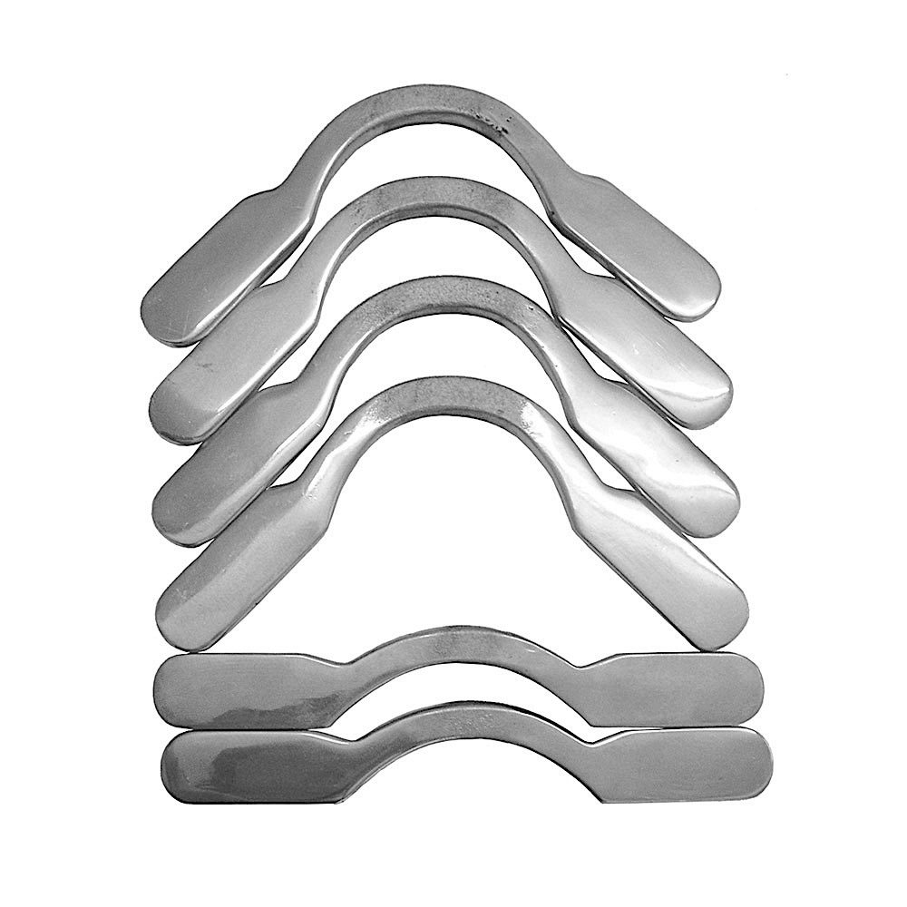 Flat Pool Table Brackets SHAPE: Round, COLOUR: Chrome