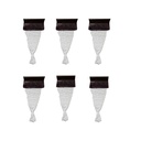 Medium Billiard Nets with Cover Colour: White