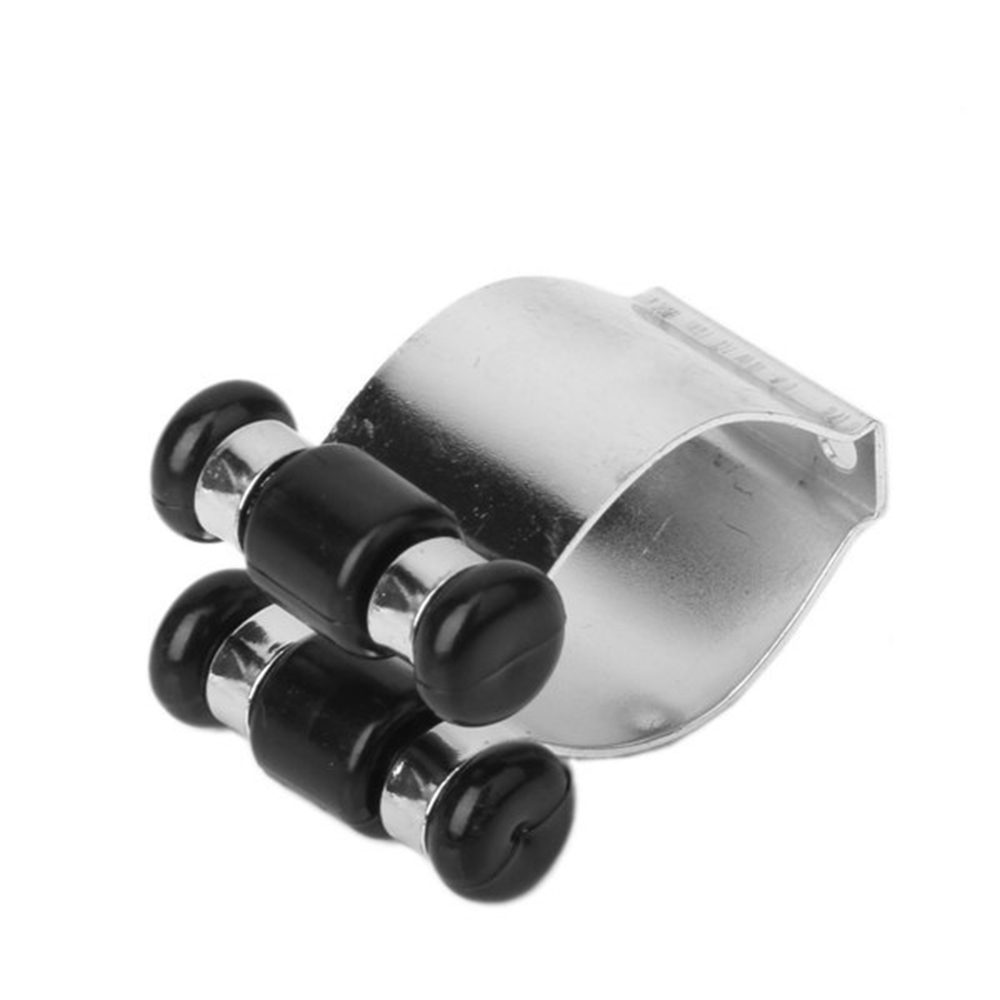 Metal Pool Cue Clips Colour: Chrome