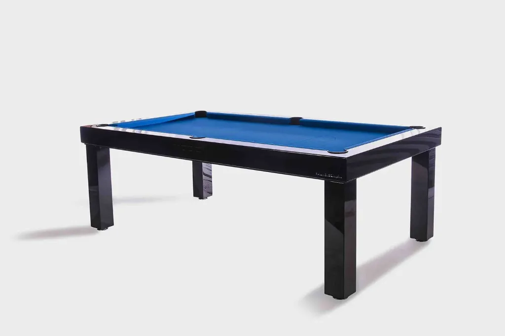 [M7BLKBL] Modern Outdoor Billiard Table (Black, 7' x 3'6")