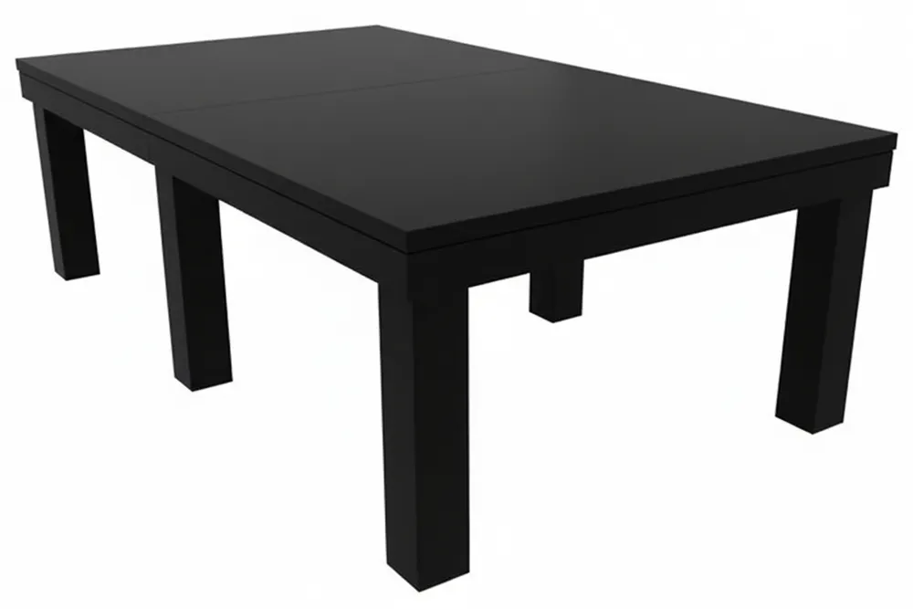 [XM7BKALCOV] Outdoor Pool Table Cover (Black, 7' x 3'6")