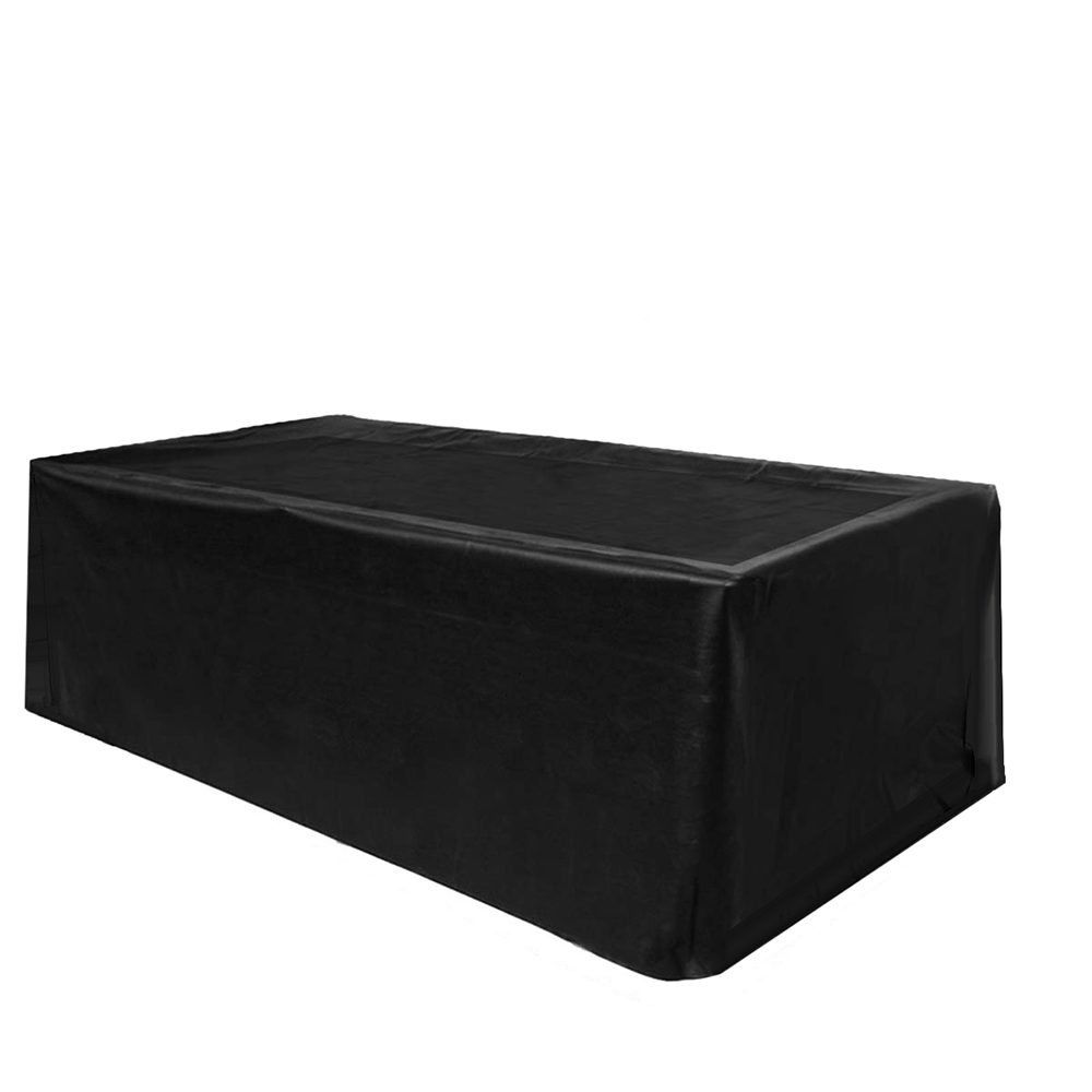 [15f-7-bk] Full Length Pool Table Cover (7' x 3'6")