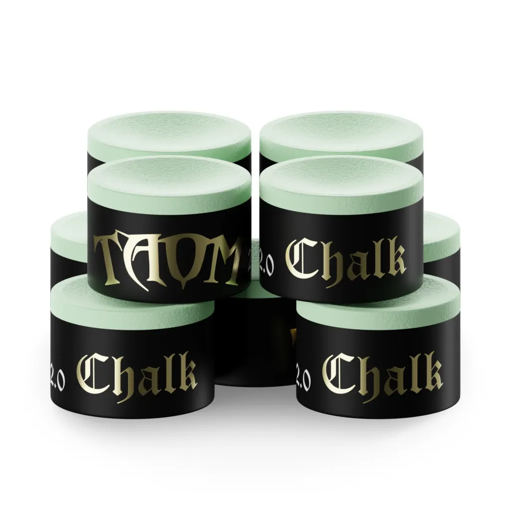 [TA-SNC2-9] Taom Snooker Chalk 2.0 (Box of 9)