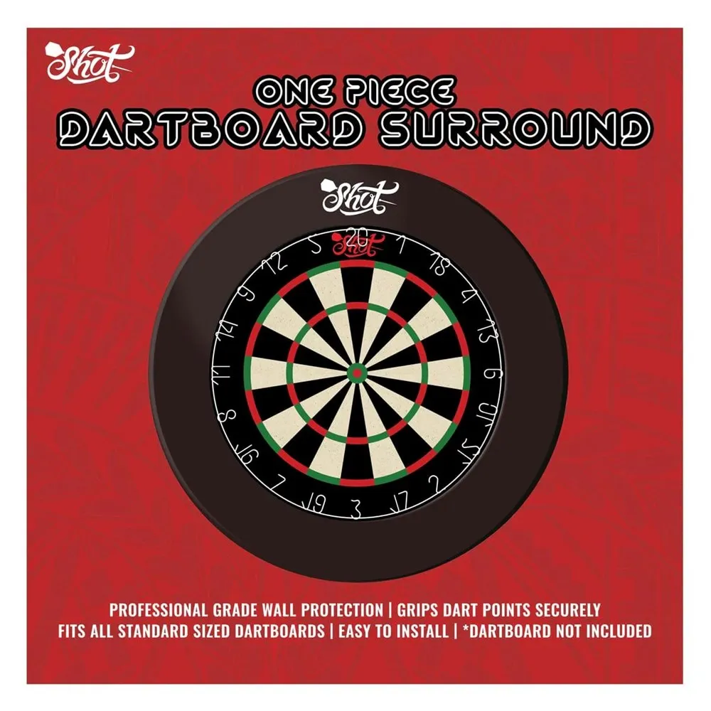 [SC3123B] 1pce Dartboard Surround (Black)