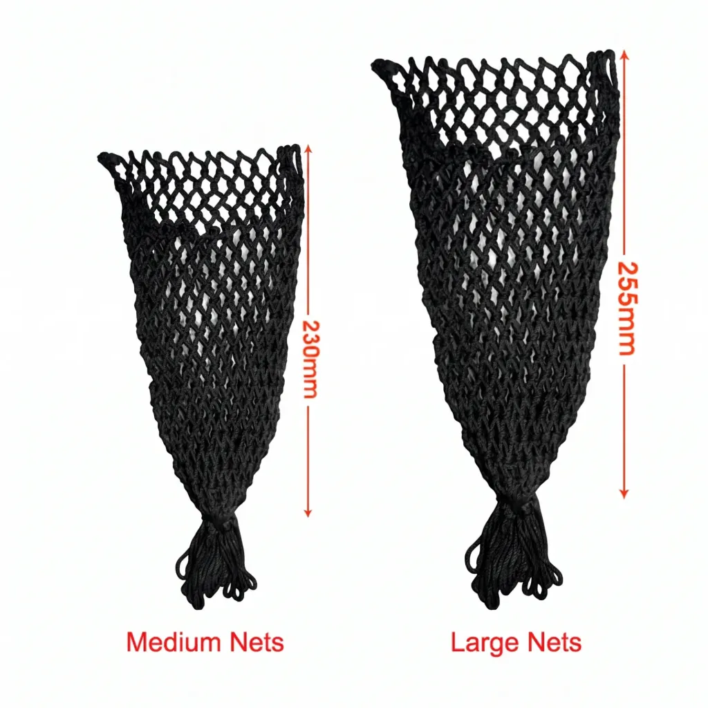 [3b-bk] Billiard Table Nets (Black, 230mm)