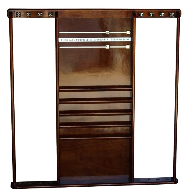 [5a-ws] Snooker Cue Rack & Scoreboard