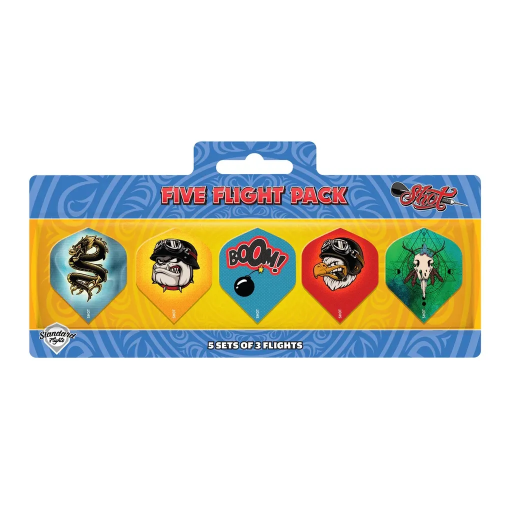 Five Dart Flight Pack