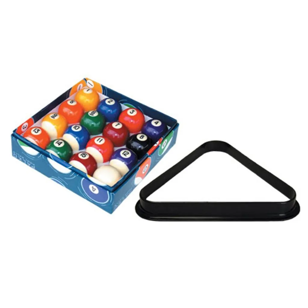 [1t] Palko Mini Pool Balls with Triangle