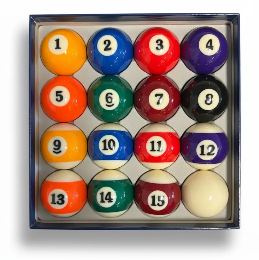 Palko Meteor AAA 21/4" Pool Balls