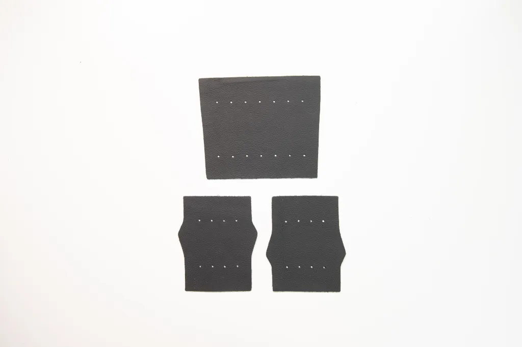 [3f-dxBLK] Billiards Leather Deluxe Pockets (Black)