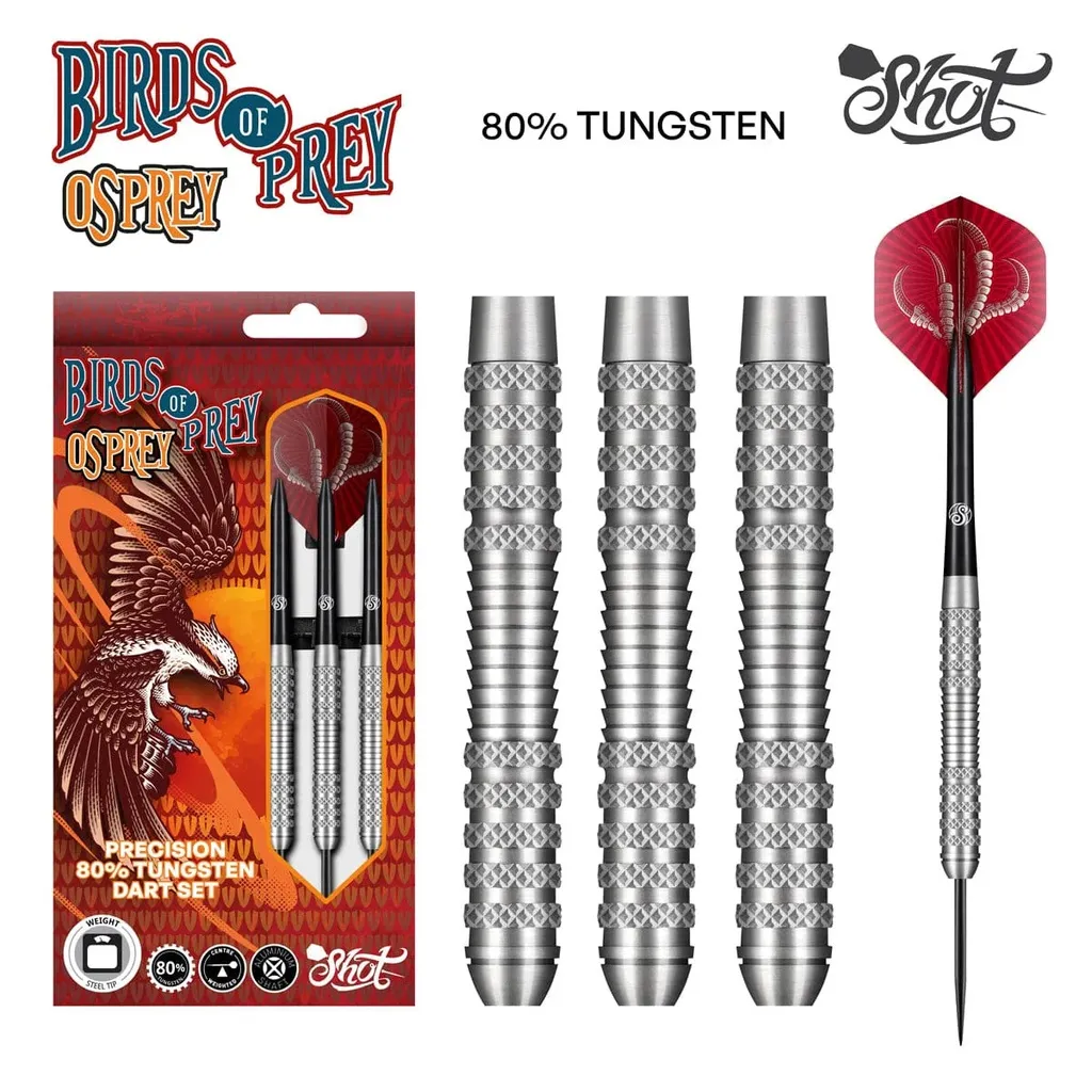 [BPOST-23] Osprey Steel Tip Dart Set (Single, 23 grams)