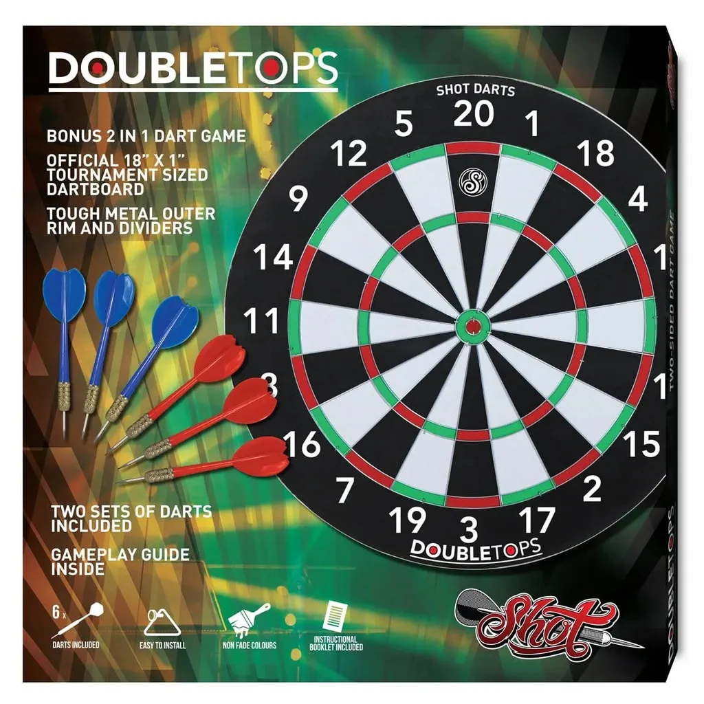 [SB3019] Double Tops Dartboard Game