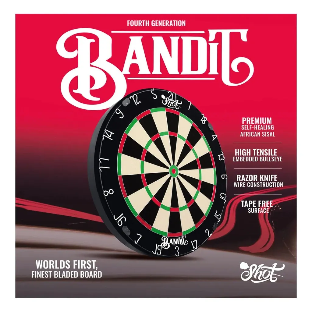 [SB3140] Bandit Bristle Dartboard (Single)