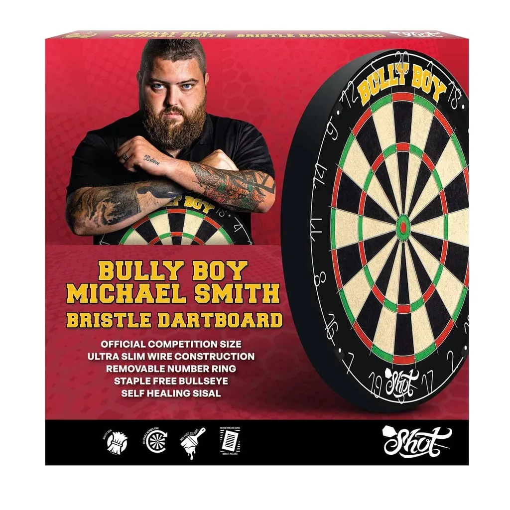 [SB7550] Michael Smith Bristle Dartboard (Single)